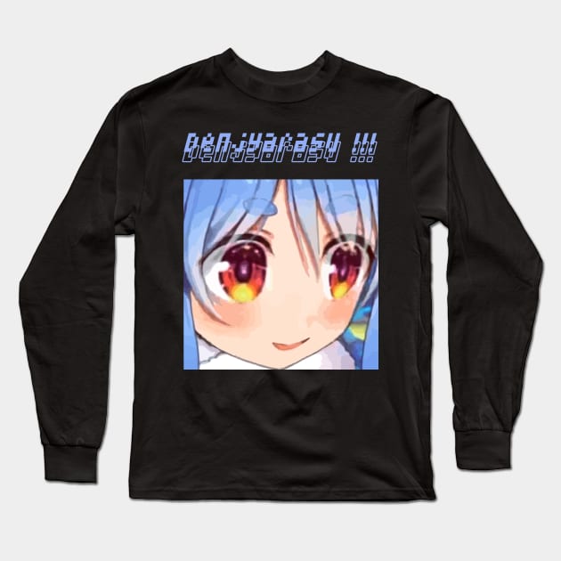 Denjyarasu peko Long Sleeve T-Shirt by DeathAnarchy